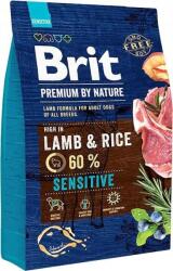 Brit Premium By Nature Sensitive Bárány & Rice száraz Kutyaeledel bárányhússal