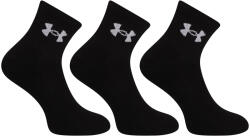 Under Armour 3PACK șosete Under Armour negre (6009686 008) S (184917)