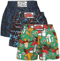Styx 3PACK Boxeri largi copii Styx art elastic clasic multicolor (3J18148) 4-5 ani (184985)