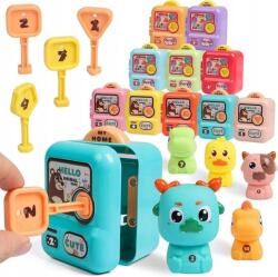 CE Állat Ujj Figurák Finommotorikus Játék Szett Gyerekeknek 10 Db XLX