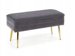 Halmar Velva pad, szürke arany (V-CH-VELVA-POPIEL/ZŁOTY)