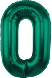 GoDan Héliumos fólia lufi levegő szám 0 zöld 85 cm