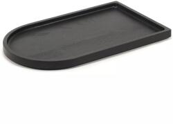 Serax La Mere Tavă de servire, neagră, înălțime: 28 mm, lungime: 450 mm, lățime: 270 mm Tava