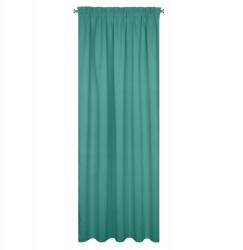 Eurofirany Függöny 135x270 Logan türkiz sötét kész szalag (350462)