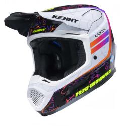 Kenny Kerékpáros sisak PERFORMANCE GRAPHIC + Wave Black White 2026 XS