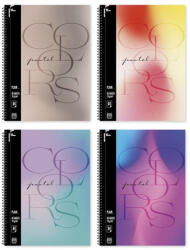 Cool school Spirálfüzet sima Pastel A/4 70 lapos vegyes színek - robbitairodaszer