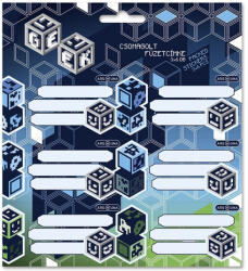 Ars Una Füzetcímke ARS UNA 18 darabos Geek 5539 (53835390)