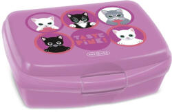 Ars Una Uzsonnás doboz ARS UNA Think Pink 5519 műanyag BPA mentes 165x135x60 mm (52545191) - robbitairodaszer