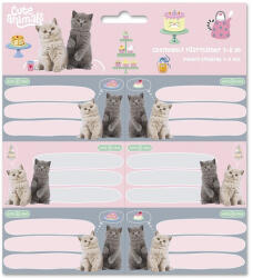 Ars Una Füzetcímke ARS UNA 18 darabos Cute Animals-Tea Party (53835321)