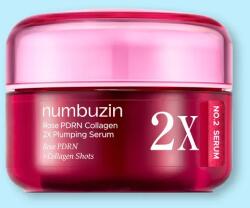 numbuzin Arcszérum polinukleotidokkal és kollagénnel No. 2 Rose PDRN Collagen 2X Plumping Serum - 30 ml