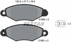 TEXTAR Fékbetét készlet TEXTAR 2198004 for CITROËN, PEUGEOT, FIAT, FORD, … (2198004)
