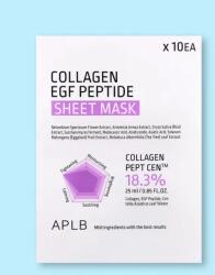 APLB Kollagén és peptid fátyolmaszk arcra Collagen Egf Peptide Sheet Mask - 25 ml * 10 db