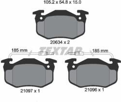 TEXTAR Fékbetét készlet TEXTAR 2109601 for RENAULT (2109601)
