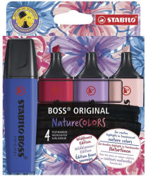 STABILO Szövegkiemelő készlet STABILO Boss NatureColors Wildflowers 4 darabos (70/4-1-103-5) - fotoland