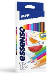 MFP Háromszög alakú színes ceruza MFP 12 db - élezővel illatosított (6300624)