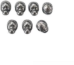  Charm Gorila 10x10x6 mm Otel Inoxidabil (Inox 316L) Pentru Bijuterii - 1 Buc