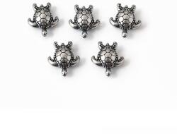  Charm Broasca Testoasa 11x10x5 mm Otel Inoxidabil (Inox 316L) Pentru Bijuterii - 1 Buc