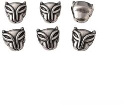  Charm Cap Leopard 12x11x10 mm Otel Inoxidabil (Inox 316L) - 1 Buc