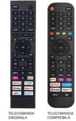CLASS Telecomanda inlocuitoare TV Hisense ERF3B80H compatibila cod ER1169-N /MFY1159 (423-2) (ERF3B80H)
