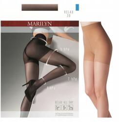 Marilyn Relaxáló, visszér elleni harisnyanadrág, bézs színű, 20 Den Marilyn, Relax 3 irodai használatra (HHHREL2BG3)