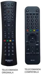 CLASS Telecomanda inlocuitoare compatibila pentru reciver DIGI RM-G01 compatibil cu originalul RM-H04S IR 724 (182-1) (RM-H04S) - habo