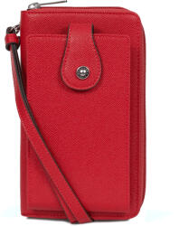 Hexagona Női kézitáska mobiltelefonhoz és dokumentumokhoz Hexagona Valeri - piros
