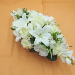  Beton ovális sírdísz 14