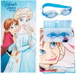 Cerda Disney Jégvarázs Celebrate törölköző és úszószemüveg szett (CEP2200010834)