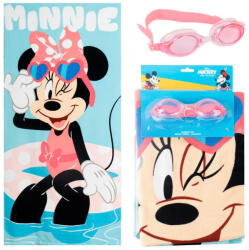  Disney Minnie Swimming törölköző és úszószemüveg szett (CEP2200010832) - oliviashop