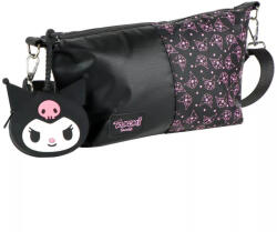  Hello Kitty Black Kuromi táska, oldaltáska pénztárcával 27 cm (CEP2100005949) - oliviashop