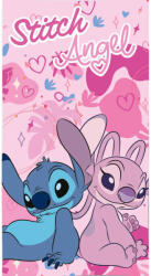 Mister Licence Disney Lilo és Stitch, A csillagkutya Love Duo fürdőlepedő, strandtörölköző 70x140cm (Fast Dry) (FML374589)