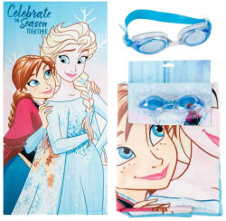  Disney Jégvarázs Celebrate törölköző és úszószemüveg szett (CEP2200010834) - oliviashop
