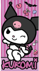 Mister Licence Hello Kitty Punk Kuromi fürdőlepedő, strandtörölköző 70x140cm (Fast Dry) (FML374558)