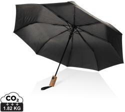 XD Collection Kaycey 21 AWARE RPET akácfa mini auto nyitású esernyő (P850.7001)