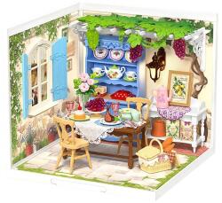 Rolife Puzzle 3D, Minicasuta DIY Midsummer Dream Yard, plastic, RoLIfe, 121 piese