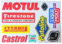 Roy Autocolant MOTUL CASTROL PIRELLI PUTOLINE (ROY32509)