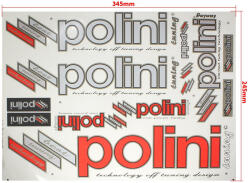 Roy Set autocolante Polini, culoare gri rosu (ROY12879)