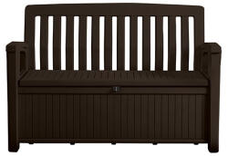 Keter Banca pentru gradina 2 in 1, maro, 227 L, Keter Patio (233064)