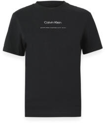 Calvin Klein T-Shirt Ss Multi Logo Classic LV047C811G UB1 black (LV047C811G UB1 black)