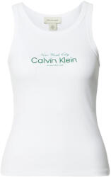 Calvin Klein Top Contour 2X2 Rib Graphic Tank LV047F816G YAF bright white (LV047F816G YAF bright white)