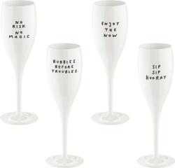 Koziol Pahare de vin Club No. 1 Say It In Style, 4 buc (6299525) Pahar
