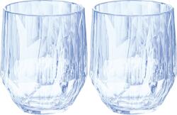 Koziol Căni Club No. 24 300 ml, albastru transparent, 2 buc (4489652)