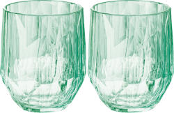 Koziol Căni Club No. 24 300 ml, jad transparent, 2 buc (4489653)