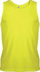 Proact Férfi Proact PA441 Men’S Sports vest -L, Fluorescent Yellow