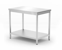  Központi asztal polccal - csavarozott, mélység: 600 mm (811511-p)
