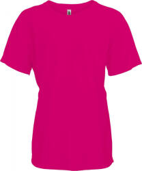 Proact Gyerek póló Proact PA445 Kids' Short Sleeved Sports T-Shirt -8/10, Fuchsia