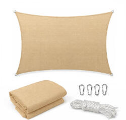  Rana napvitorla négyszög alakú 4x5 m bézs