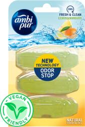 Ambi Pur Ambipur WC Gél Utántöltő 3x55 ml Lemon & Mandarin