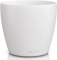 Lechuza kaspó Classico Color 15 cm átmérő x 13, 5 cm fehér