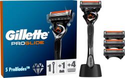 Gillette Uefa Champions League Special Edition Gillette Proglide Férfi Borotva, 4 Borotvabetétek
